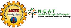 AICTE and NEAT logos