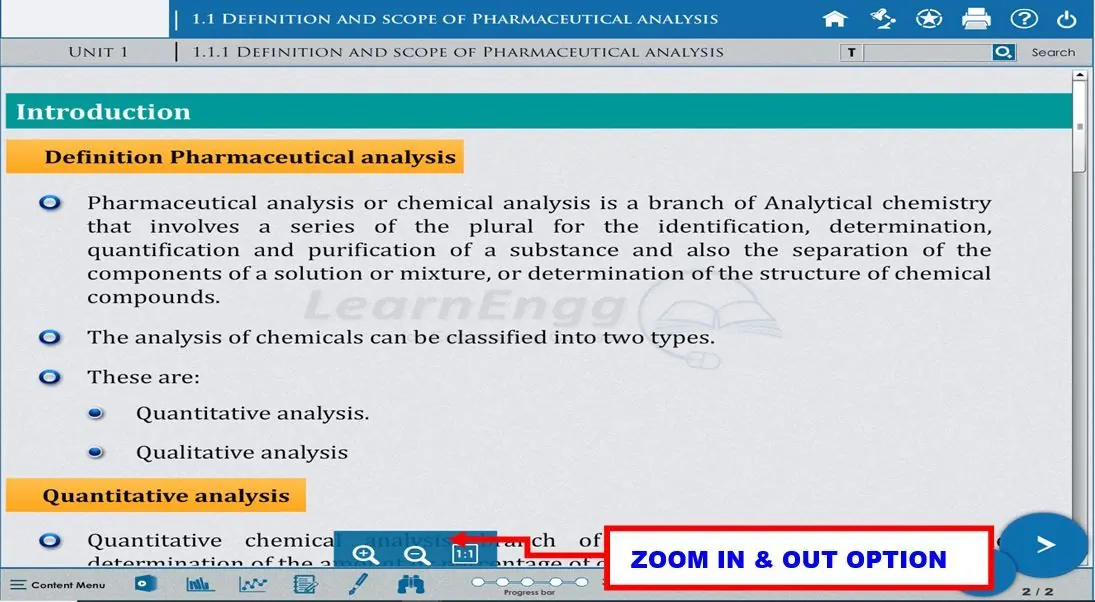 Learn Pharma platform feature screenshot 2