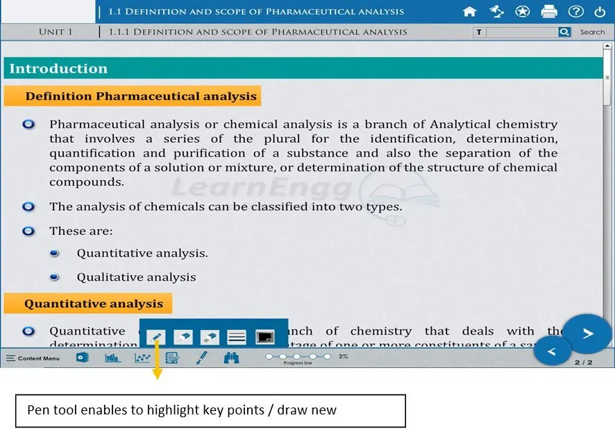 Learn Pharma platform feature screenshot 3